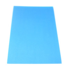 Self-adhesive sanding sheets 280x230mm 30µm 500 grit blue