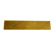 Blank for spacers brass 500x100x1.2mm