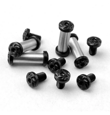Axial screw #8 (black) for folding knives 5/9mm