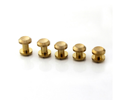 Belt screw brass 6mm