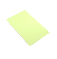 Self-adhesive polishing sheets 130x78mm 30µm 500 grit light green