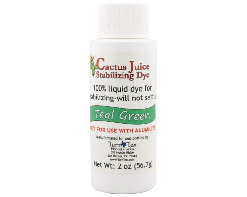 Teal Green стабілізуючий барвник Cactus Juice 2 унції (56,7 грама)