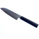 Knife Japanese Santoku series Hammered Damascus Steel 180 mm