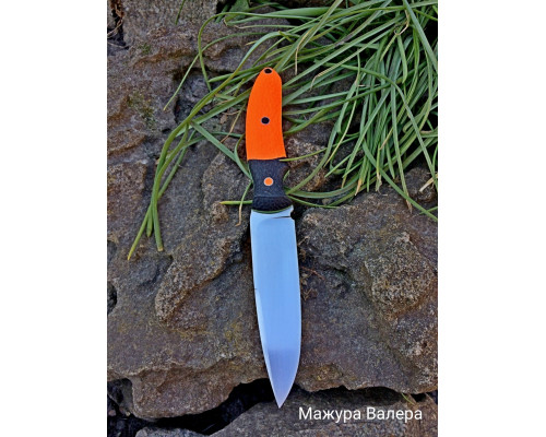 Micarta lining No. 92084 color orange 8.2x80x130 mm