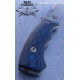 Micarta slips No. 92680 black-blue Anaconda 6.2x80x130 mm