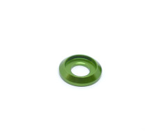 Decorative anodized washer 12/5mm (green)
