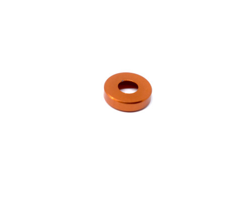 Decorative anodized washer 10/4mm (orange)