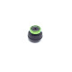 Decorative anodized washer 10/4mm (green)