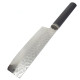 Kitchen knife Japanese Nakiri series Hammered Damascus Steel 165 mm