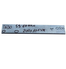  Strip steel N690 (heat-treated) 200x30x3,4mm