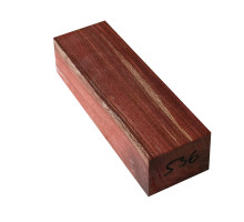 Stabilized wood bar Suvel birch bark (elm), RESINOL, 134x42x34
