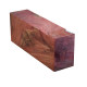 Stabilized wood bar Suvel birch bark (elm), RESINOL, 118x44x30