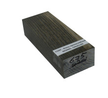 Stabilized wood block Ash straight-grained, RESINOL, 130x45x35