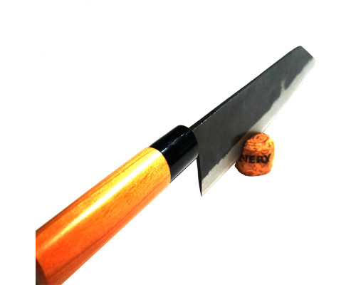 Japanese kitchen knife Fukamizu Bunka-bocho Black 165