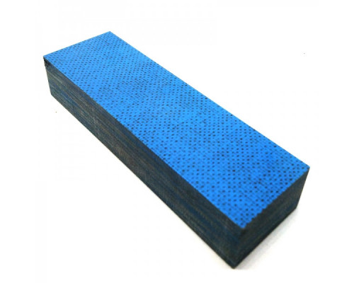 Micarta bar No. 95510 coyote synthetic fabric. color blue 25x40x130 mm.