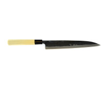 Japanese kitchen knife Fukamizu Sashimi-bocho Black 240 mm