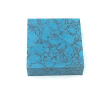 Artificial stone spacers 30x30x10 mm turquoise