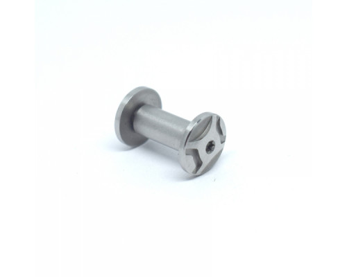 Axial screw for folding knives 6/12mm