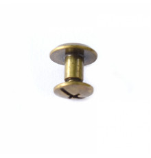 Belt screw antique bronze 5mm