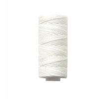 Thread waxed flat 1mm (100m) white