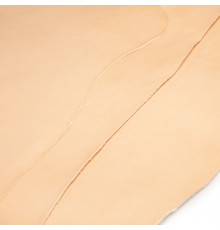 Vegetable tanned leather 4mm 20x30cm (Italy undyed)