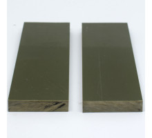   Overlays G10 for the handle of the knife Olive (olive) 125x40x6.4mm (pair)
