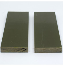   Overlays G10 for the handle of the knife Olive (olive) 125x40x6mm (pair)