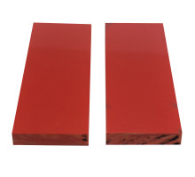   Overlays G10 for the handle of the knife Red (red) 125x40x5.7mm (pair)