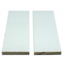   Overlays G10 for the knife handle White (white) 125x40x8mm (pair)