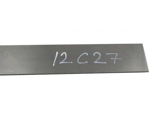 Strip steel 12C27 (raw) 500x50x4mm