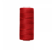 Thread waxed flat 1mm (100m) red