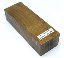 Stabilized wood bar Loch root CRYLAT 132x45x35