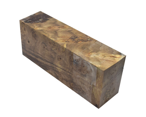 Stabilized wood bar Cap elm (Karagach) KRILAT 117x47x31