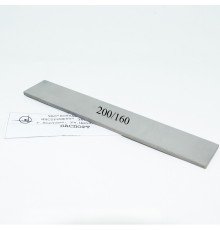 Elbor bar on a metal bond, 150x25x3 mm Grain size 200/160 microns