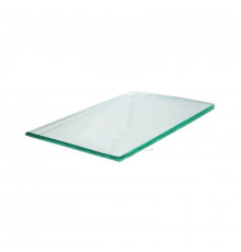 Glass 280x400 mm for leveling and straightening stones