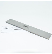 Elbor bar on a metal bond, 150x25x3 mm Grain size 100/80 microns