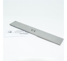 Diamond bar on a metal bond, 150x25x3 mm Grain size 3/2 microns
