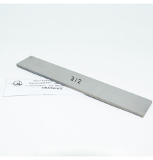 Diamond bar on a metal bond, 150x25x3 mm Grain size 3/2 microns