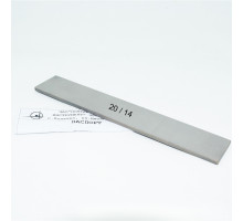 Diamond bar on a metal bond, 150x25x3 mm Grain size 20/14 microns