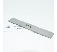 Diamond bar on a metal bond, 150x25x3 mm Grain size 40/28 microns