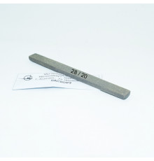 Diamond bar on a metal bond, 125x12x5 mm Grain size 28/20 microns