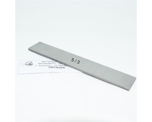 Diamond bar on a metal bond, 150x25x3 mm Grain size 5/3 microns