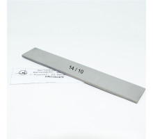 Diamond bar on a metal bond, 150x25x3 mm Grain size 14/10 microns