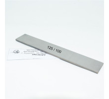 Diamond bar on a metal bond, 150x25x3 mm Grain size 125/100 microns