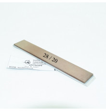 Elbor bar on an organic binder, 150x25x5 mm Grain size 28/20 microns
