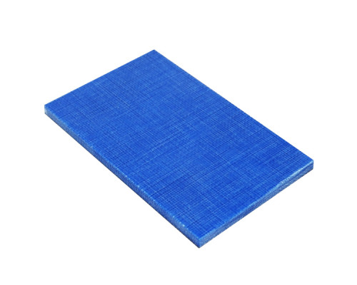 Micarta overlays No. 92220 Blue fabric. texture 6.2x80x130 mm