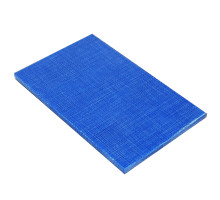 Micarta slips No. 92223 blue with fabric tex 4x80x130 mm