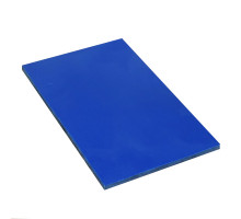 Micarta lining No. 92262 black-blue 4x80x130 mm