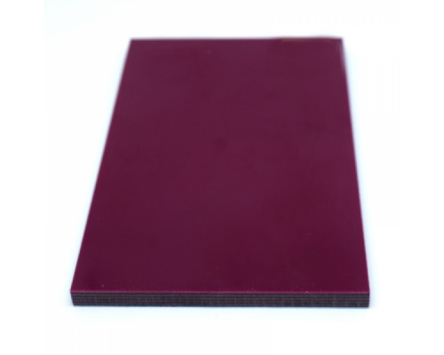 Micarta slips No. 92360 black-pink 6x80x130 mm