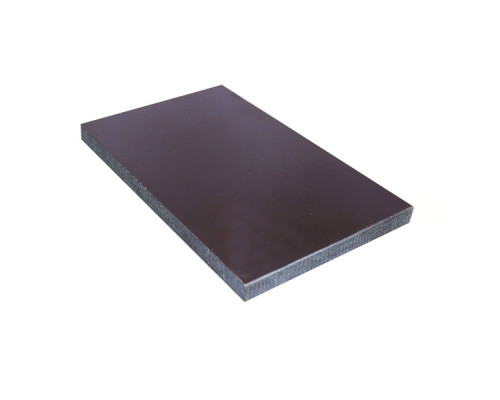 Micarta slips No. 92513 dark brown 8.2x80x130 mm
